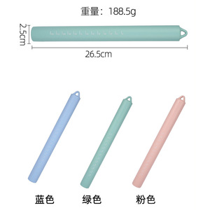 Silicone <b>Rolling</b> Pin Food Grade Non Stick Baking <b>Tool</b> Kitchen Utensil For Dough Pastry - Product Image 4
