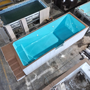 Piscines rectangulaires portables en verre, piscine hors sol en acrylique transparent, piscine en fibre de verre, conteneur de piscine - Product Image 5