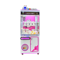Machine à griffes d'arcade à monnayeur pour jouets, avec peluches et ours en peluche, pour tous les âges, pour centres de jeux