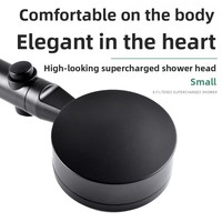Accessoires de robinetterie de salle de bain à jet de pluie surpuissant, pommeau de douche à main en ABS avec interrupteur pour chauffe-eau, pour salles de bain domestiques et hôtelières