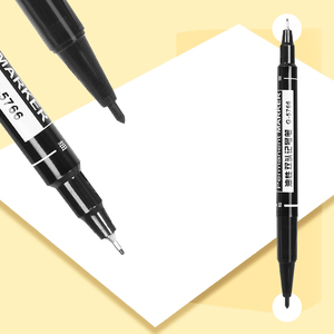 Pennarello a Olio Permanente HUAJIE con Doppia Punta Rotonda, Larghezza di <span class=keywords><strong>Scrittura</strong></span> 0,5mm, 3 Colori, <span class=keywords><strong>Grande</strong></span> Capacità, Asciugatura Rapida - Product Image 3