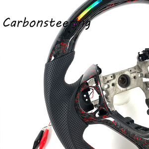 Accessories <b>for</b> Custom Carbon Fiber Car <b>Steering</b> <b>Wheel</b> <b>for</b> 9th Gen Si LX EX EX-L 2012-2015 JDM Interior Upgrade - Product Image 4