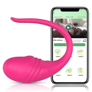 Nouveau design de l'application Smart Whale Shape Vibromasseurs Kegel Balls télécommandés pour femmes - Product Image 1