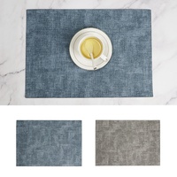 Napperons de table créatifs double face antidérapants lavables modernes pour mariage et décoration intérieure