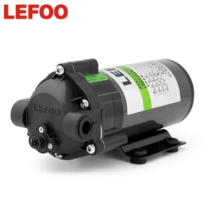 LEFOO 24V DC Membran Ro Wasser reiniger Drucker höhungs pumpe 300gpd Ro Booster Membran pumpe Drucker höhungs pumpe