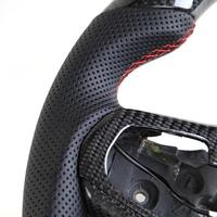 Volant sport en fibre de carbone/cuir pour modèles F90/F91/F92/F93/M8/M6 - 3 branches, prise en main de 35 mm