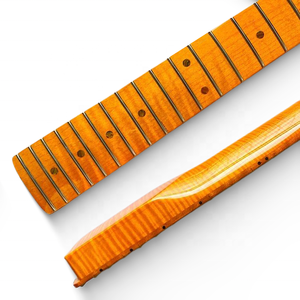 Mástil de Guitarra Vintage TL de 22 Trastes en Oferta, Mástil de Guitarra de Arce Flameado para Piezas de Guitarra - Product Image 3