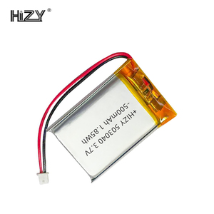 新しい充電式フラットスモール7025353.7V600mahリチウムイオンポリマーバッテリー - Product Image 6