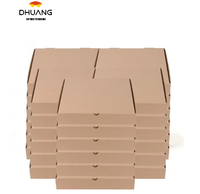 Scatole per Pizza Quadrate Monouso da Asporto in Cartone, Cartoni per Pizza di Alta Qualità in Cartone Ondulato Spessore 1,5, Scatole per Pizza Personalizzate