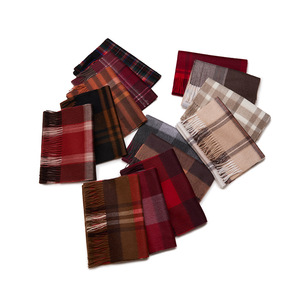 Bufanda a Cuadros <span class=keywords><strong>de</strong></span> Mongolia Interior, Bufanda Tejida con Patrón Invernal para <span class=keywords><strong>Hombre</strong></span>, 30x180cm, Duradera y Transpirable, Gran Venta - Product Image 2