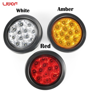 Đèn sương mù ngược 12 <span class=keywords><strong>LED</strong></span> bao gồm đèn dây Bím Tóc Vòng <span class=keywords><strong>LED</strong></span> Trailer đuôi ánh sáng Kit Xe tải Trailer RV - Product Image 3