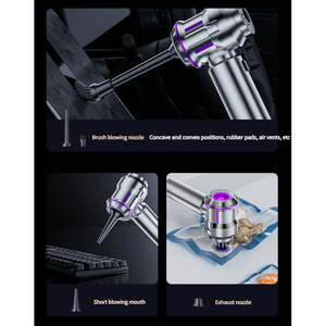 Aspiradora Inalámbrica Portátil de Alta Potencia para Auto, 18000pa, Eléctrica, Herramienta de Limpieza Imprescindible, Novedad 2025 - Product Image 5