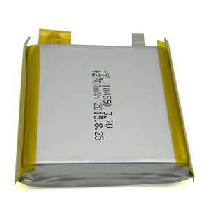 Tùy chỉnh <span class=keywords><strong>polymer</strong></span> có thể sạc lại pin <span class=keywords><strong>2700mAh</strong></span> 3.7V <span class=keywords><strong>lithium</strong></span> <span class=keywords><strong>polymer</strong></span> pin di động - Product Image 4
