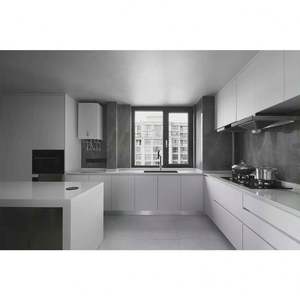 Muebles de Cocina Modulares de Alta Calidad, Estilo Moderno Personalizado, Juego Completo de Muebles de Cocina, Gabinete de Cocina de Madera en Forma de L - Product Image 6