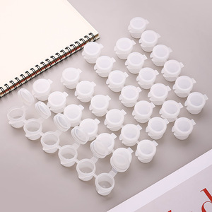 Mini juego de botellas de pintura acrílica de arte profesional para niños, pintura DIY sobre lienzo, papel de vidrio, dibujos de acuarela - Product Image 3