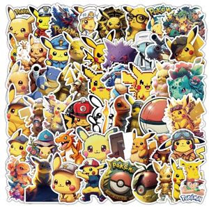 300 Designs 50pcs/set Autocollants Personnalisés Anime Pokemoned Pikachu Eevee Imperméables Autocollants pour Enfants Collection Décoration - Product Image 5