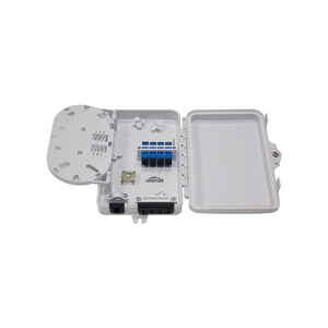 FTTH 4 lõi sợi quang thiết bị đầu cuối hộp ngoài trời sợi phân phối bao vây ABS + PC Viễn Thông hộp màu trắng - Product Image 5