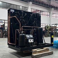 3HP Alta Temperatura Unidad de Compresor Scroll: Compresor Copeland-ZB45KQ / Unidad Condensadora Refrigerada por Aire