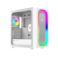 ALSEYE Mid-Tower Empty Gaming Computer Case Ai-Pro-W White Color PC Case