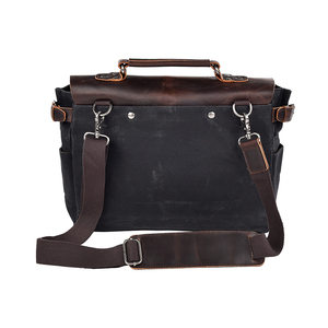 Borsa laterale per <span class=keywords><strong>moto</strong></span> in tela cerata per <span class=keywords><strong>Bmw</strong></span> 750 800 Harley Hongda universale borsa <span class=keywords><strong>da</strong></span> viaggio per bicicletta Vintage borsa resistente all'usura - Product Image 3