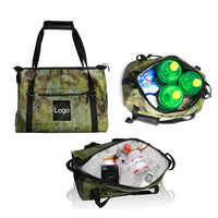Glacière d'isolation de conservation de la chaleur de longue durée en plein air pliable pliable étanche Portable voyage glace thermique sac isotherme