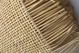 Material de muebles decorativos de bambú, fábrica al por mayor, estilo rural, agujero de rejilla cuadrada indonesia, tejido de ratán natural - Product Image 4