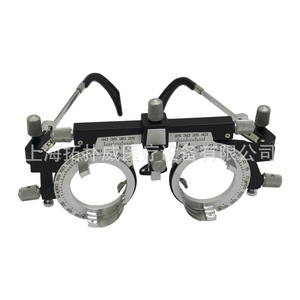 Monture d'essai ajustable Shanghai TF-08, monture complète argentée, pour test de vision avec verres, interaxe pupillaire 48-72 48-80 - Product Image 3