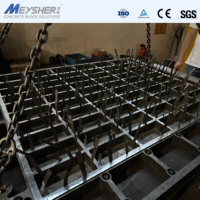 Moule à briques de pavé personnalisé MEYSHER FLEX durable / Moule pour machine à briques emboîtables
