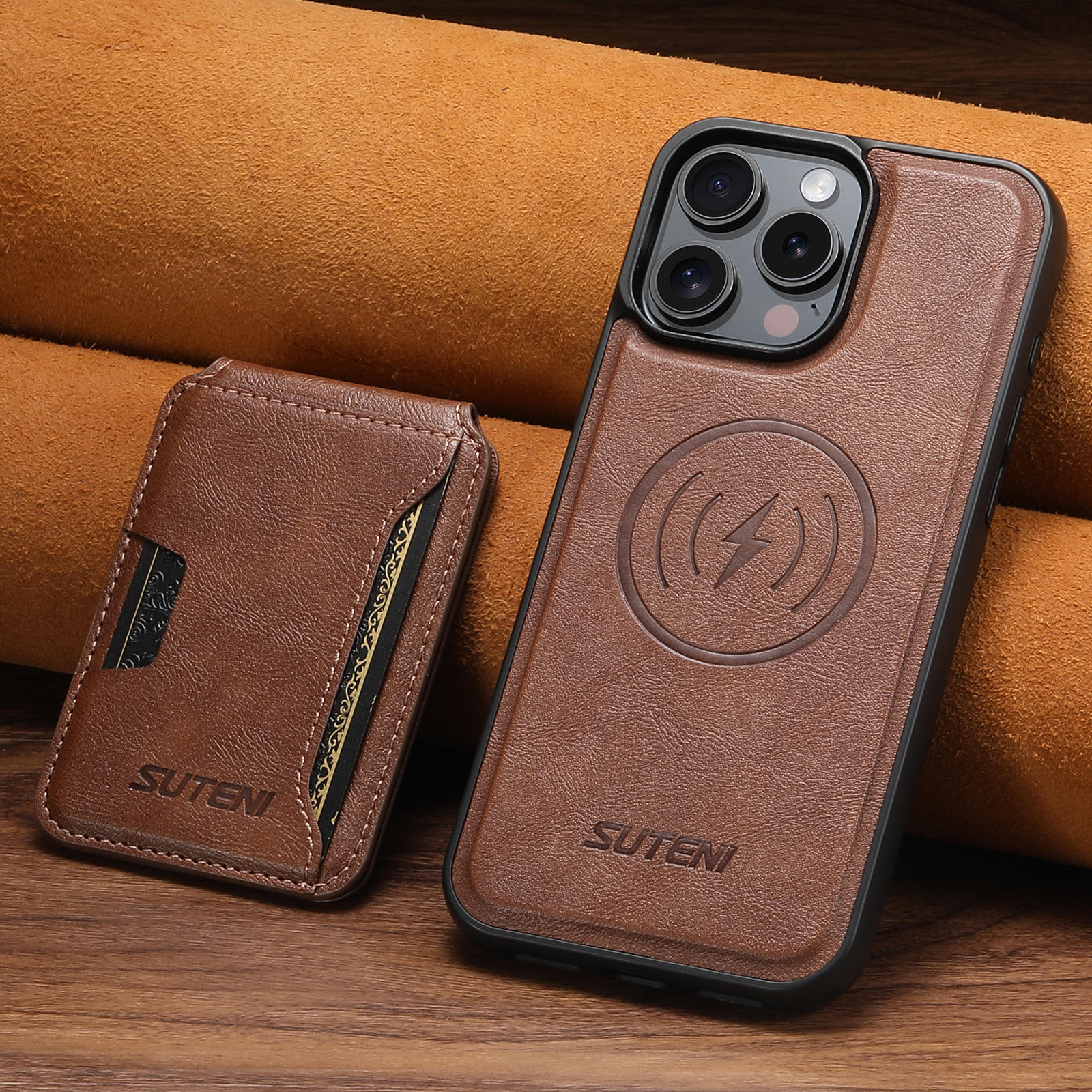 สีน้ำตาล