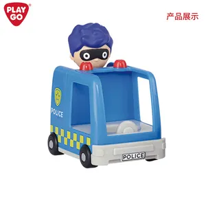 Playgo POLICE PATROL CHASE SET Police Toy Car Jouets en plastique pour enfants