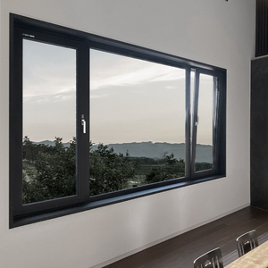Fenêtre à battant moderne en aluminium à double vitrage, ouverture vers l'intérieur, pour usage résidentiel - Product Image 1