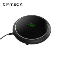 Microphone à condensateur de table CMTECK CM003, microphone professionnel avec prise de son à 360°, plug & play pour PC, système de vidéoconférence en direct
