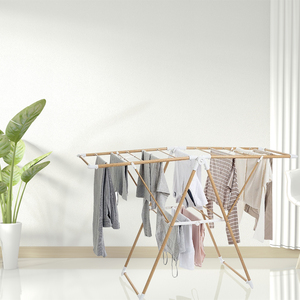 ราวตากผ้าไม้แบบตั้งได้,ราวตากผ้าพับได้ราวตากผ้าแบบพับได้ - Product Image 1