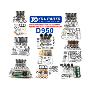 X & L D950 D950BH D950B revisão do motor Kit de Reconstrução para Kubota motor KH41 KH61 trator