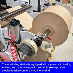 Máquina automática para hacer bolsas de papel con base en V, para compras, sándwiches, pan y alimentos - Product Image 2