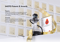 IMOTO G2 Tête de chicha électronique : Autonomie prolongée, maintien de la chaleur durable, pour une communication ininterrompue en soirée