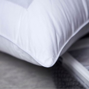 Buckwheat <b>Pillow</b> Core 45x75cm White Rectangle 100 Cotton <b>Neck</b> Support Hotel Use - Product Image 3