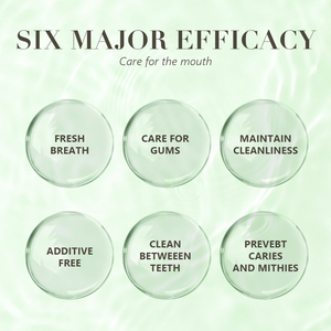 Bain de bouche liquide à la menthe douce 500 ml, <span class=keywords><strong>anti</strong></span>-plaque, longue durée 24 heures, xylitol, sans alcool, naturel, contre la <span class=keywords><strong>mauvaise</strong></span> <span class=keywords><strong>haleine</strong></span>, probiotique - Product Image 6