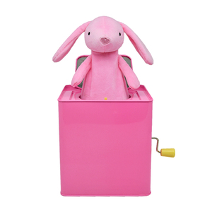 Juguetes de Peluche Personalizados, Peluche Musical <span class=keywords><strong>Jack</strong></span> <span class=keywords><strong>in</strong></span> <span class=keywords><strong>the</strong></span> <span class=keywords><strong>Box</strong></span>, <span class=keywords><strong>Juguete</strong></span> de Manivela para Niños - Product Image 6