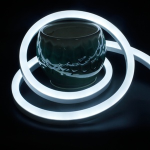 ไฟนีออน LED สีขาวอบอุ่น กันน้ำระดับ IP68 สาย PVC ใช้ไฟ DC24V ได้รับการรับรองมาตรฐาน CE ปรับความสว่างได้ รับประกัน 2 ปี เหมาะสำหรับตกแต่งภูมิทัศน์ 96 LEDs/เมตร - Product Image 3
