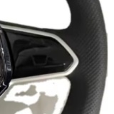Volante de Cuero Personalizado para Volkswagen, para VW Golf 4 5 6 6r 7 7r 8 <span class=keywords><strong>R</strong></span> POLO GTI GTD MK4 MK8 MK7 MK6 MK5 MK7 Mk8 Scirocco - Product Image 5