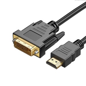 Câble convertisseur HDMI vers DVI mâle-mâle, fil de cuivre plaqué or pour ordinateur, moniteur TV, 1.5 10M - Product Image 2