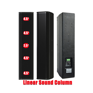 전문가용 15인치 F4.8+FX15 자가전원 라인 어레이 오디오 시스템 고품질 휴대용 900W 음향 장비 - Product Image 5