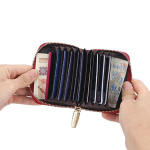 Monedero Delgado de Metal con Cierre para Mujer 2026 |   Cartera Compacta Reutilizable Promocional de Moda con Logotipo Personalizado, Duradera, de Cuero PU - Product Image 5
