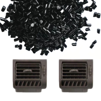 Composant de poignée en fer ABS, bouclier thermique pour granulés, modifié par impact, noir