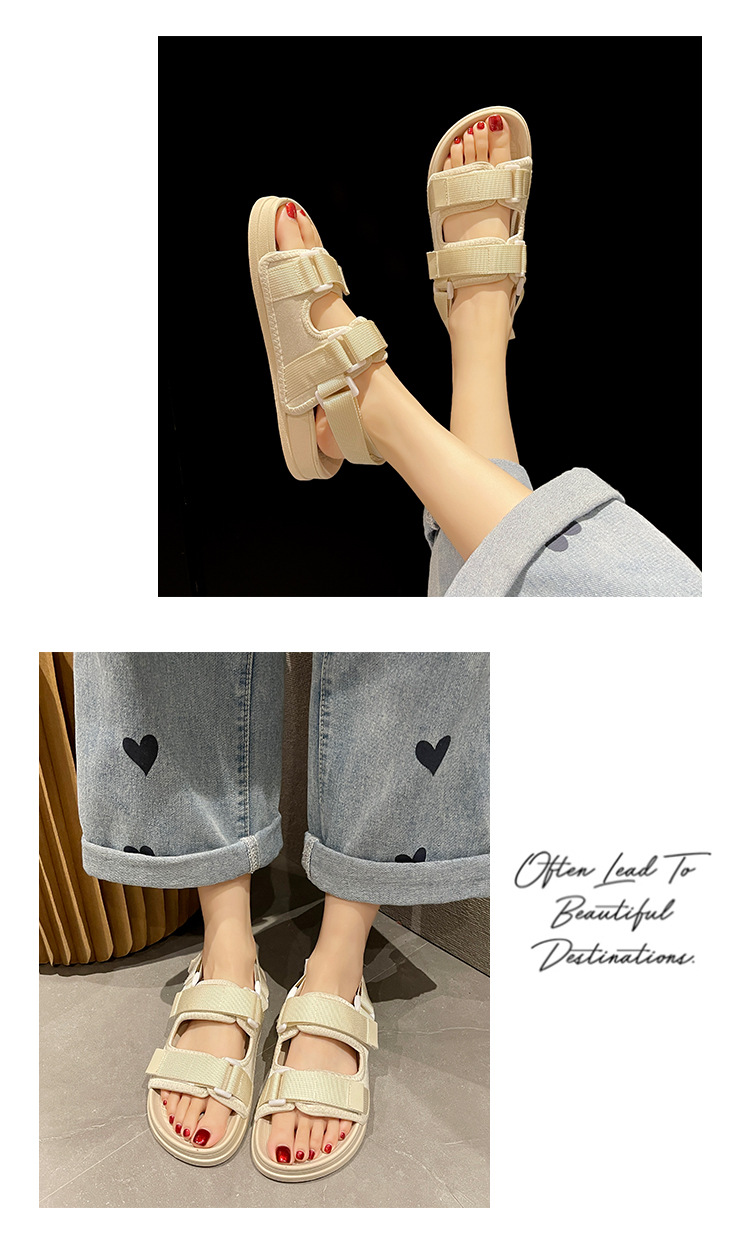 New Arrivals Women Fashion Sandals Shoes Couple Beach Platform Sandals Men Shoes