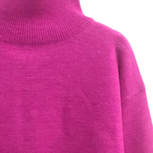 <span class=keywords><strong>Pull</strong></span> ample en tricot épais <span class=keywords><strong>rose</strong></span> vif pour <span class=keywords><strong>femme</strong></span>, style streetwear, avec fente, en tissu extensible, collection automne-hiver - Product Image 4