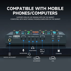 Nouvelle <span class=keywords><strong>carte</strong></span> son X3 en promotion transfrontalière, effets sonores personnalisés pour l'enregistrement en direct, le <span class=keywords><strong>jeu</strong></span> et le chant - Product Image 3