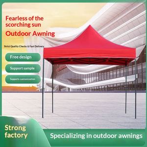 Outdoor Advertising Universal 3M*3M Car <b>Tent</b> Portable Three-Fold Single Automatic Stand Sunshade Rain Shelter <b>Large</b> - Product Image 2