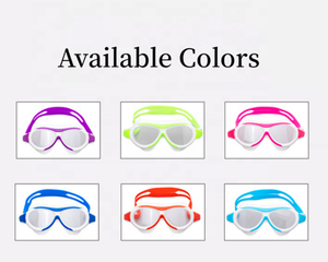 Gafas de natación de silicona flotantes personalizables de alta calidad para niños, gafas deportivas antivaho impermeables - Product Image 5